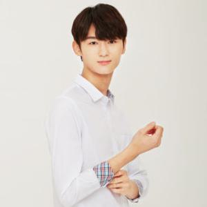 교복왕 남자 교복와이셔츠 멀티민트 체크 교복셔츠