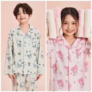 (신세계천안아산점)긴팔 파자마 모음전_ (산리오캐릭터즈) 체크 긴팔 파자마_SPPPG23KU1 외 4종