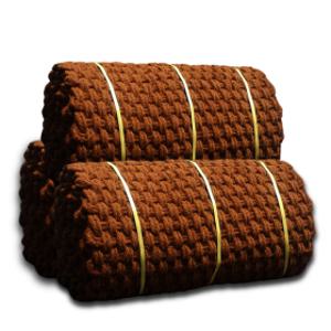 프리미엄 고품질 야자매트 폭 2m 길이 10m 두께35T 도매전문 고정핀 증정 등산로 멍석 코코넛 야자수 매트