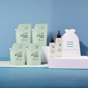 퓨어그리니 올인원 퍼먼트 친환경 EM 고농축 천연 세탁세제 대용량 풀세트