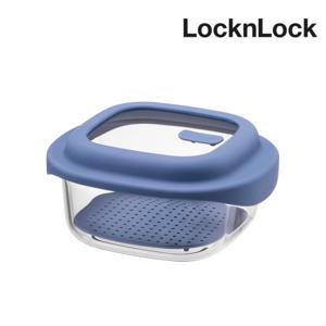 바로한끼 간편조리 용기 1500ml 이유식 냉동밥 보관용기 전자레인지 내열 유리 LNG482