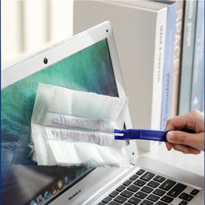 세이프티 정전기청소포 30매 스틱세트 먼지청소 먼지털이 부직포 길이조절 손잡이 기본제공