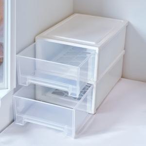적층형 수납함 적층형 아크릴 투명정리함 서랍형 아크릴 정리함 투명