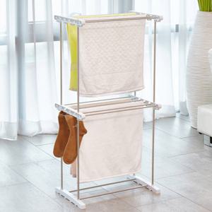 2단 미니건조대 실내 원룸 수건 빨래건조대 소형 빨래걸이