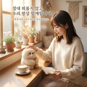 수줍은 로봇 부엉이 인형 팔찌 가방 장식 봉제 인형 귀여운 데일리 소품