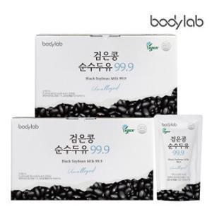 검은콩 순수두유99.9 185ml 20포 x 2박스(총 40포)/무가당 국산콩100%