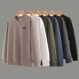 1+1 지프스피릿 JEEP SPIRIT 남성 라운드 맨투맨 면 트레이닝 캐주얼 긴팔 루즈핏 레깅스 솔리드 맨투맨