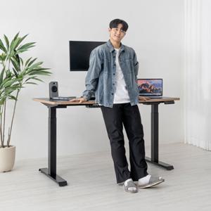 핏쳐 E2 상판 사이즈 1800mm 전동식 듀얼모터 커스터마이징 모션 데스크 컴퓨터 책상