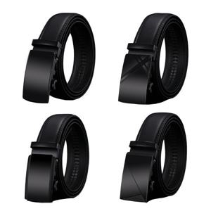 1+1 이지락 프리미엄 소가죽 블랙메탈 자동버클 남성 정장 캐주얼 벨트