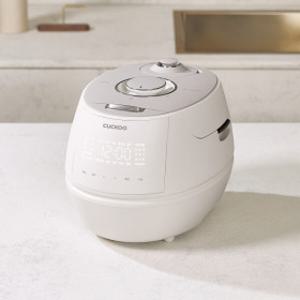 정수필터 텀블러 증정) 쿠쿠 6인용 IH전기압력밥솥 그레이스 화이트 CRP-DHPNL0615FGW