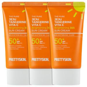 제주 감귤 비타 씨 브라이트닝 365 선크림 50ml 3개 SPF50+ PA++++