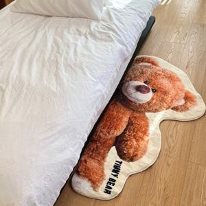 극세사 미끄럼방지 욕실 주방 발매트 소형 거실 카페트 침실 인테리어 바닥러그 50x100