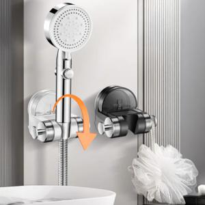 깔끔바스 샤워기 거치대 샤워 헤드 걸이 홀더 흡착 고정 1+1 행사 중