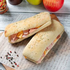 킹즈 치아바타 100% 수제 프리미엄 샌드위치 5개입