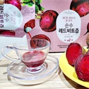 황토마을 국내산 레드비트즙 100ml 50포 무농약 제주산