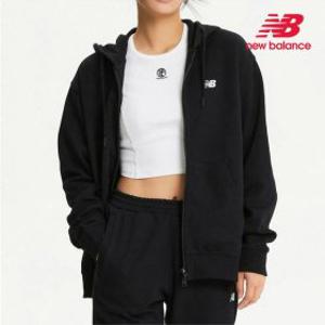 뉴발란스 매장판 공용 에센셜 후드집업 블랙 NBMDE41013-19