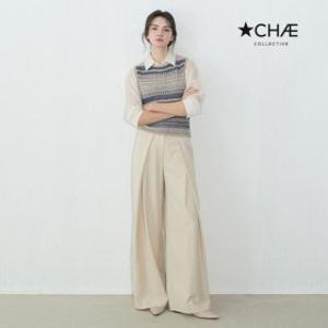 (채컬렉티브)26SS 스트라이프 드레이프 팬츠