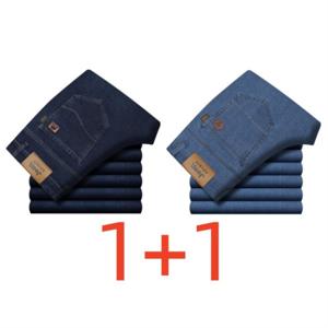 지프 JEEP 1+1 남성 청바지 외출용 작업복 겸용 진청 중청 2종구성