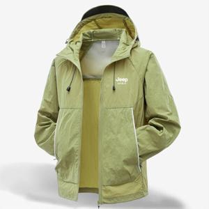 지프스피릿 남녀공용 아웃도어 속건성 하이넥 방수 방풍자켓 바람막이 0568