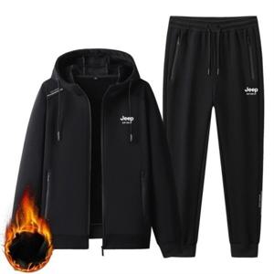 지프스피릿 JEEP SPIRIT 남자 겨울 기모 스포츠 트레이닝 상하의 세트 츄리닝 운동복 1611