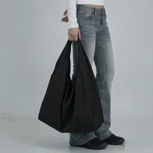 완전 빅사이즈 숄더백 나일론 호보백 쇼퍼백 대학생 보부상 빅백 여행용 가방 MJ85755