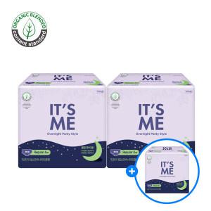 (2세트이상 잇백증정)잇츠미 팬티형 유기농 입는오버나이트 4PX2 + 1팩 외 유기농 생리대 모음전