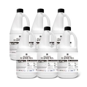 더 강력한 락스 2L 6개 살균 소독 욕실 곰팡이 청소