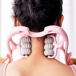 OMT 6구롤러 목마사지기 승모근 안마기 뒷목 종아리 OMS-6RL