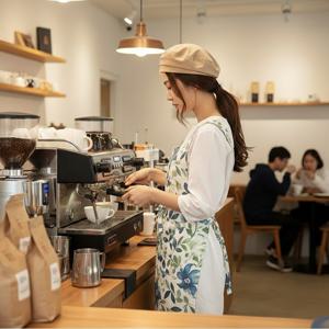 라네슈 원피스 린넨 앞치마 롱 카페 예쁜 바리스타 어린이집 에이프런 마가렛 버터 이지오 앞치마 제작전문