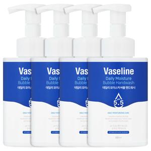 C2Y 바세린 데일리 모이스처 버블 대용량 핸드워시 500ml 4개