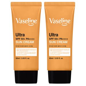 바이존 바세린 울트라 선크림 자외선차단제 썬크림 60ml 2개