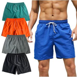 1+1 남자 수영장 반바지 남성 밴딩 팬츠 기능성 수영복 트레이닝 운동복 런닝 비치 웨이 여름 휴가 호캉스