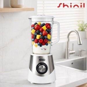 글라스 믹서기 SMX-235W 초고속 블렌딩 대용량 1.5L 블렌더 유리믹서기