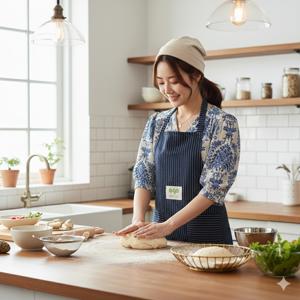 이지오 활동 편한 교사 앞치마 오브 데코에버 롱 원피스형 에이프런 유치원 어린이집 이지오