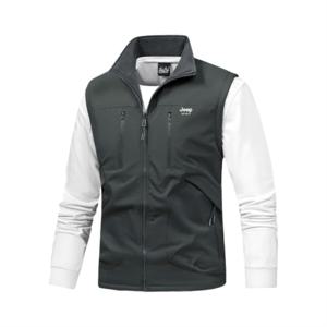 지프스피릿 JEEP SPIRIT 작업복 조끼 바람막이 작업 기능성 아웃도어 등산 등산복 단체 일복 5298