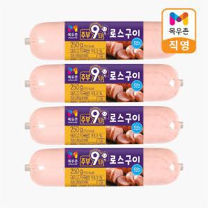 목우촌 주부9단 로스구이햄250gx4개