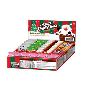 (시즌오프 특가)오리온 간식이필요해 크리스마스 파티팩 1개