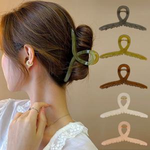 꼬임 왕집게핀 머리핀 올림머리 반묶음 여성 빅 긴머리 헤어핀 집게핀 ODM-HAIRPIN15