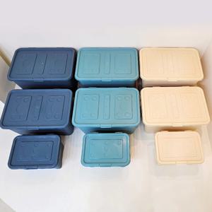 52L 컴포즈 대형 리빙박스 2P 펜트리 수납 정리함 팬트리 바구니 의류 옷방 이불 장난감 다용도 보관함