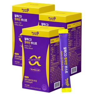 알파CD 핏라인 부스트 3박스(90포) 알파시클로덱스트린 알파시디 분말 난소화성말토덱스트린