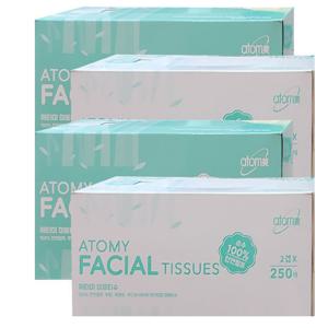 애터미 프리미엄 미용티슈 250매X4개