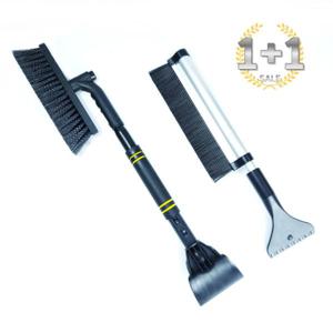 (2개발송) 자동차 차량용 성에제거기 성애 눈 빗자루 스크래퍼 세차 브러쉬