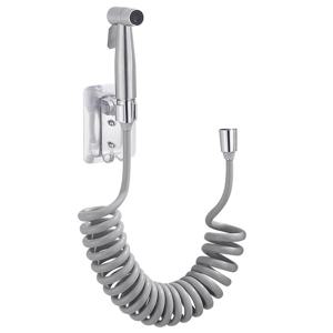 프리미엄 욕실 변기 청소 스프레이건 청소건+스프링호스+거치대 세트