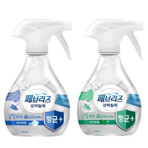 페브리즈 항균플러스 깨끗한 향 + 산뜻한 향 (370ml  2EA) Global No1 Brand. 페브리지