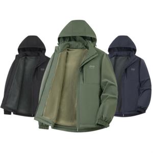 지프스피릿 JEEP SPIRIT 남자 가을겨울 기모안감 두꺼운 바람막이 JP6879