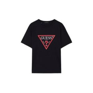 게스 GUESS CORE 3color 유니 삼각 반팔 티셔츠 MQ2K9405