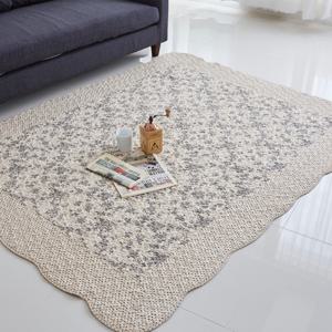 사계절 투톤 워싱패드 거실 침대패드 누빔패드 워싱스프레드 러그