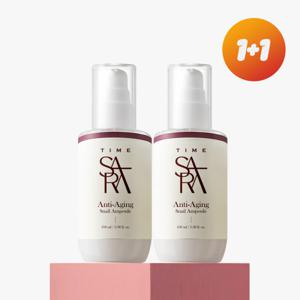 1+1 타임사라 안티에이징 스네일 달팽이 탄력 앰플 100ml