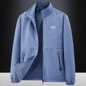JEEP SPIRIT 지프 남자 여름 바람막이 얇은 빅사이즈 경량 자켓