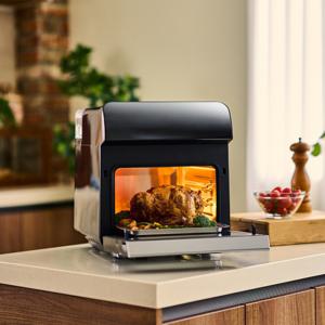 (100% 교환+5만원 상당 조리기구 증정)하트만 오븐형 스팀 에어프라이어 HMS-C102BK